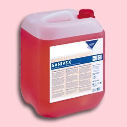 Sanivex 10L silny śr.do grunt.czyszczenia pow.odpornych na działanie mocnych kwasów